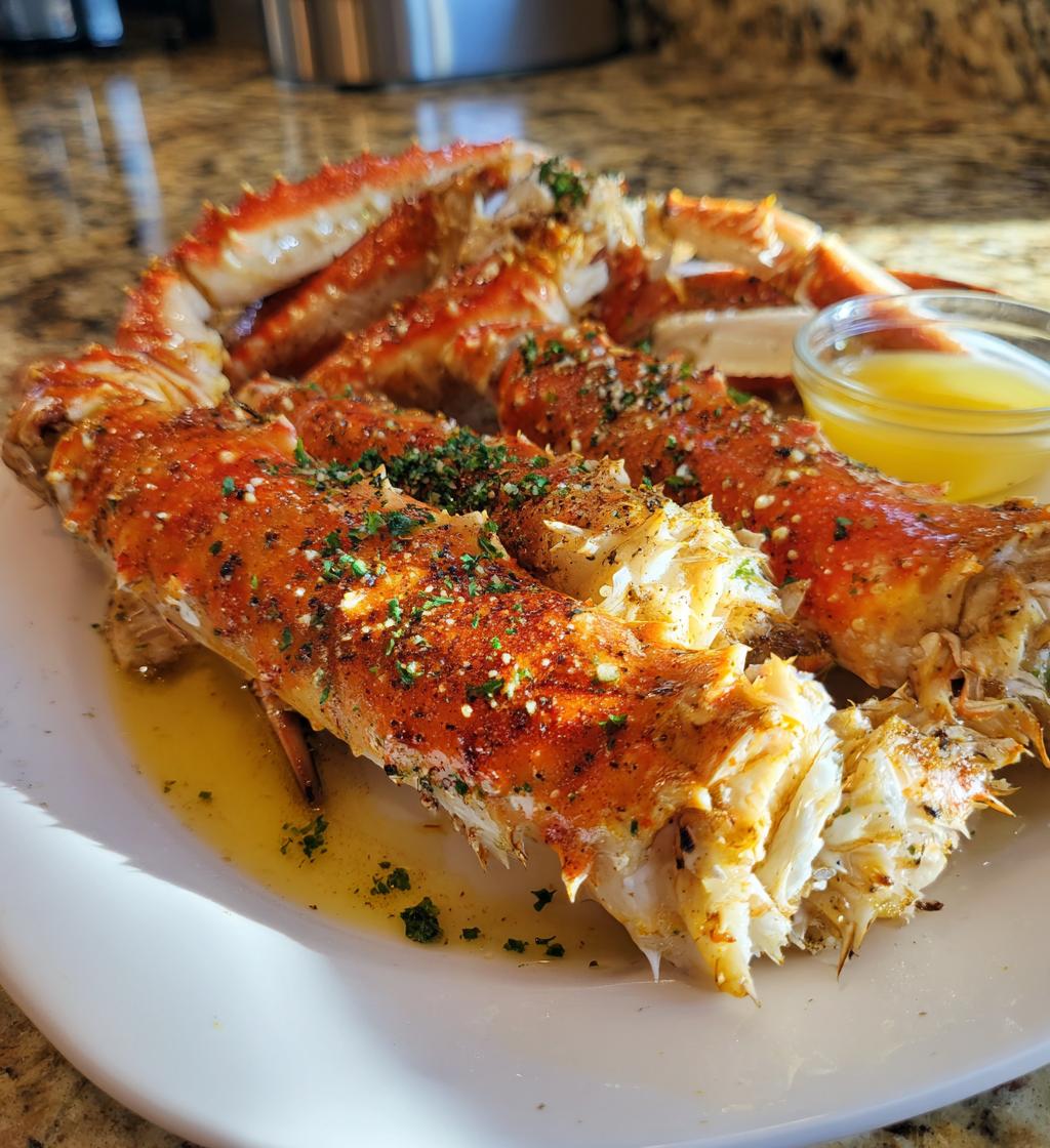 baked king crab legs oven