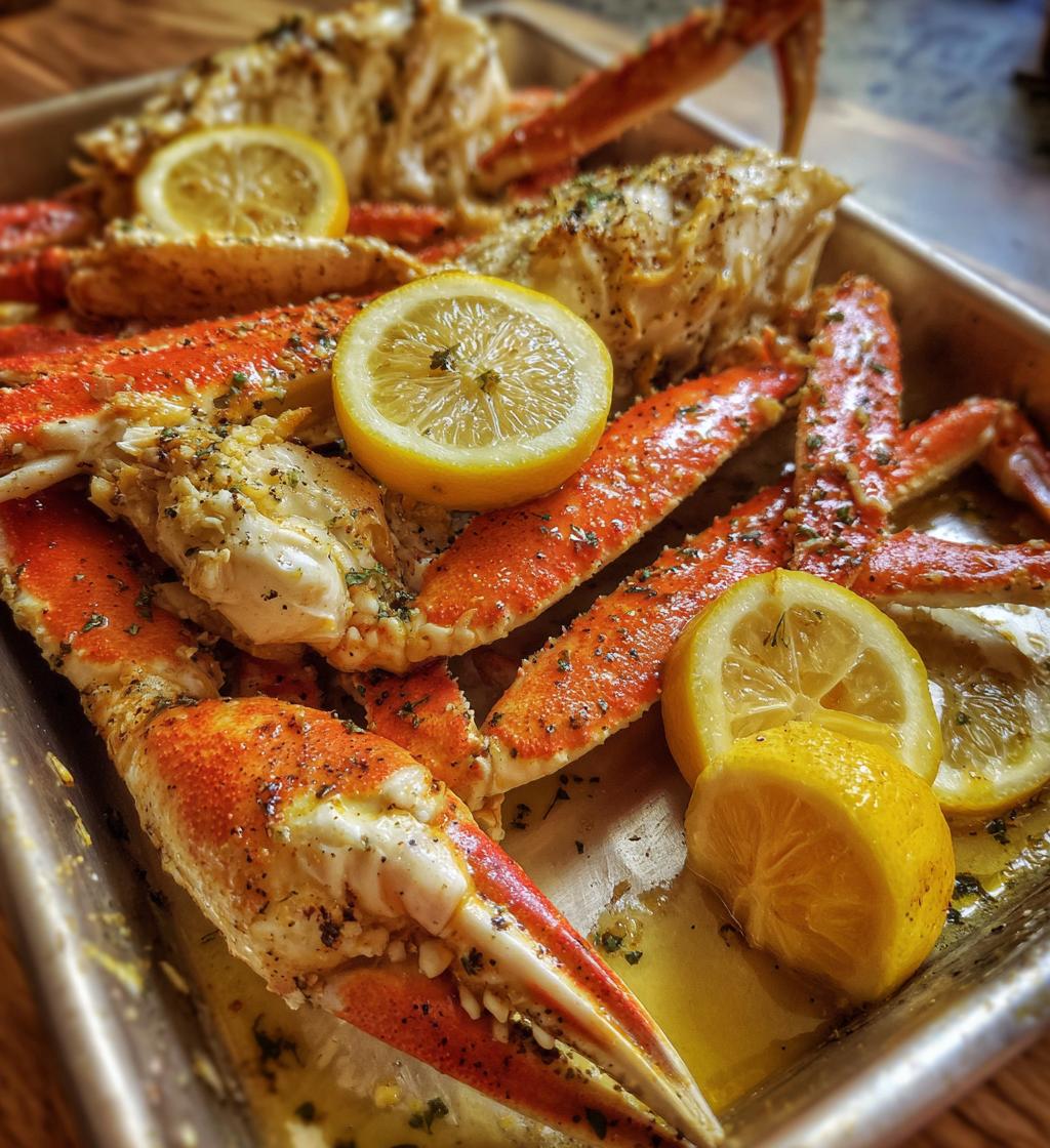 baked snow crab legs oven