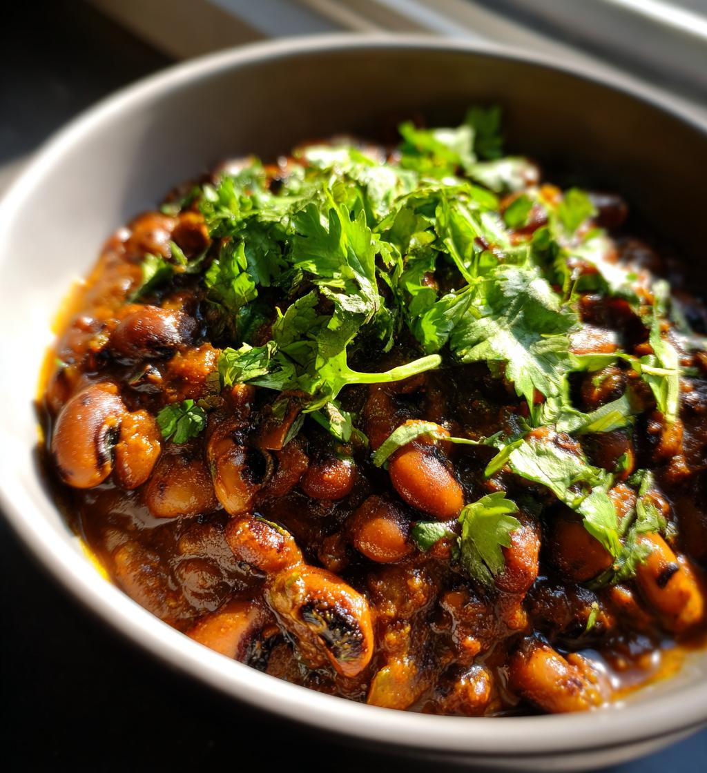 black eyed beans curry