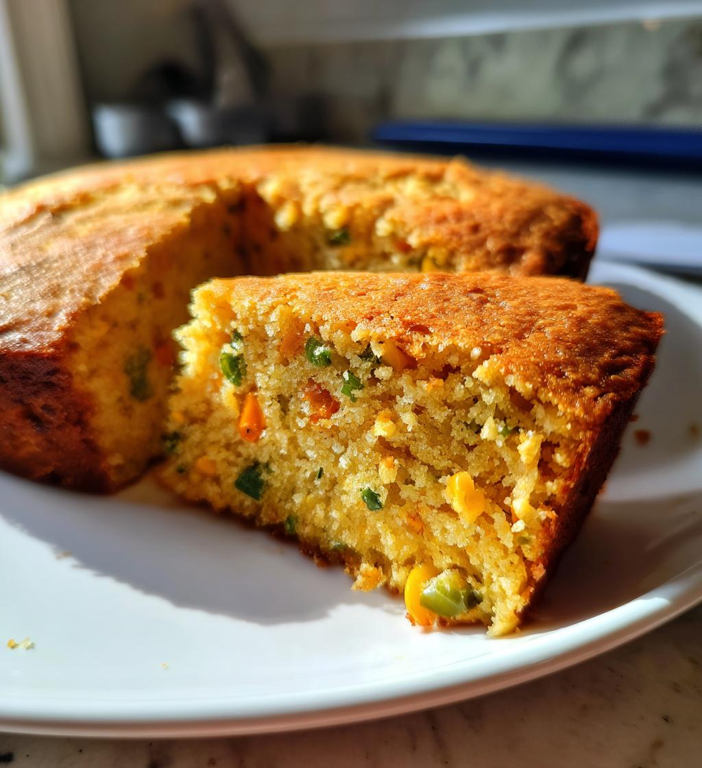 black eyed pea cornbread
