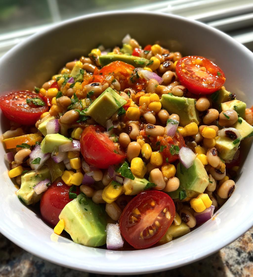 black eyed pea salad cowboy caviar
