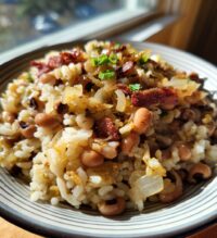 black eyed peas and rice recipe