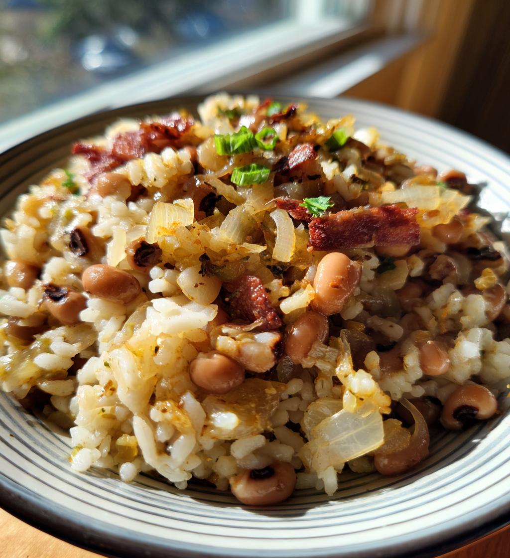black eyed peas and rice recipe