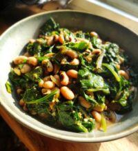 black eyed peas and spinach recipe