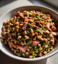 black eyed peas ham