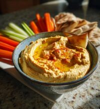 black eyed peas hummus
