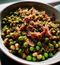 black eyed peas with ham hock