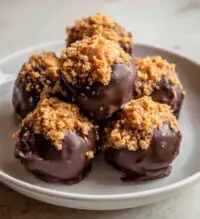 buckeyes with crunchy peanut butter