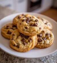 chocolate chip peppermint cookies