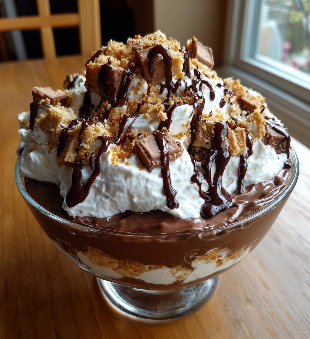 chocolate cool whip dessert