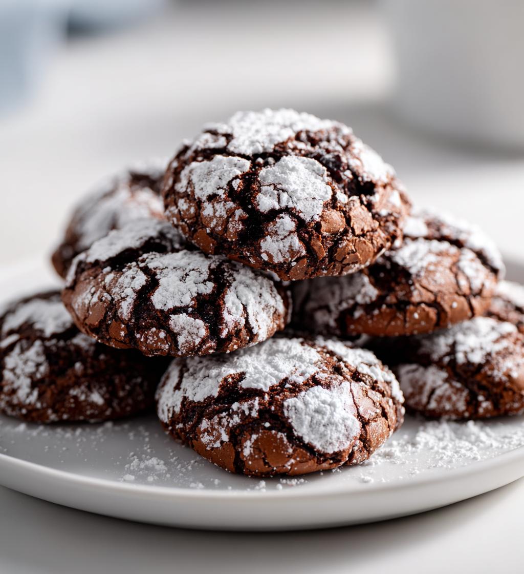 chocolate crinkle cookies box cake