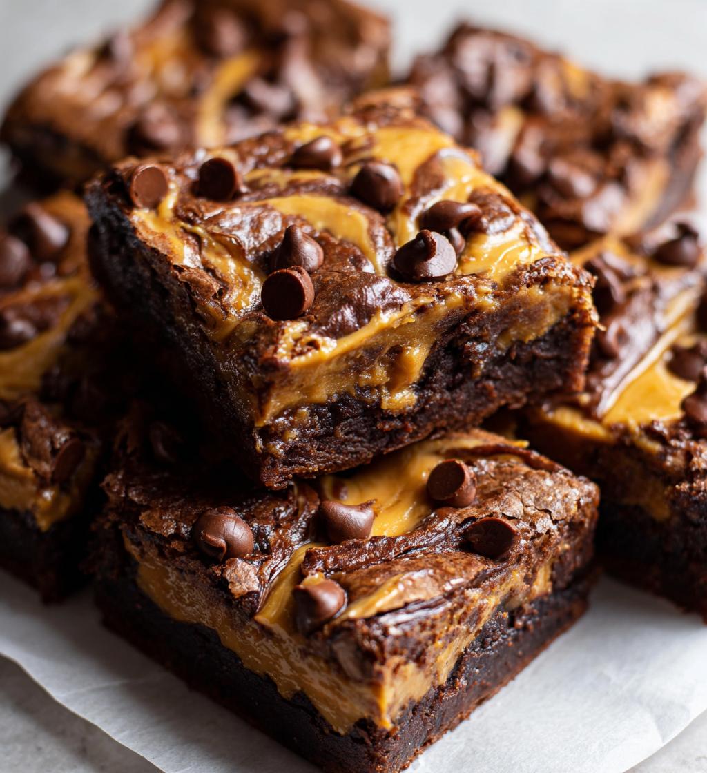 chocolate peanut butter brownies