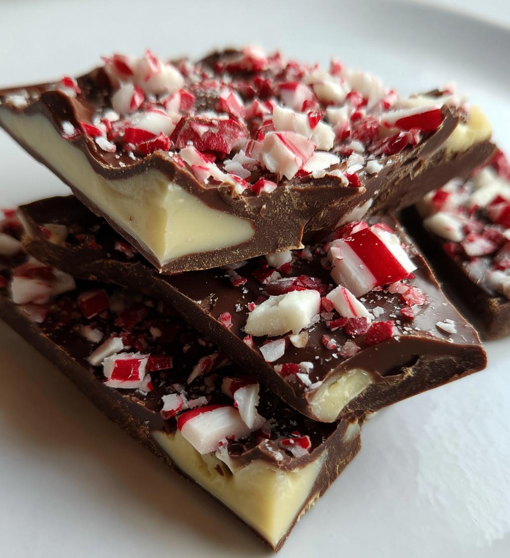 chocolate peppermint bark
