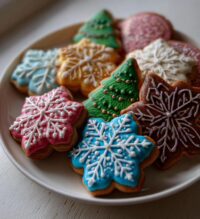 christmas cookies decorated royal icing