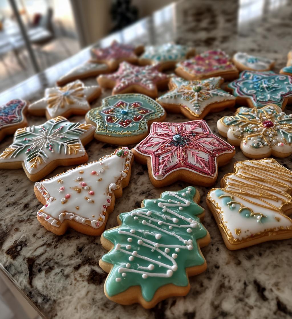 christmas royal icing cookies ideas