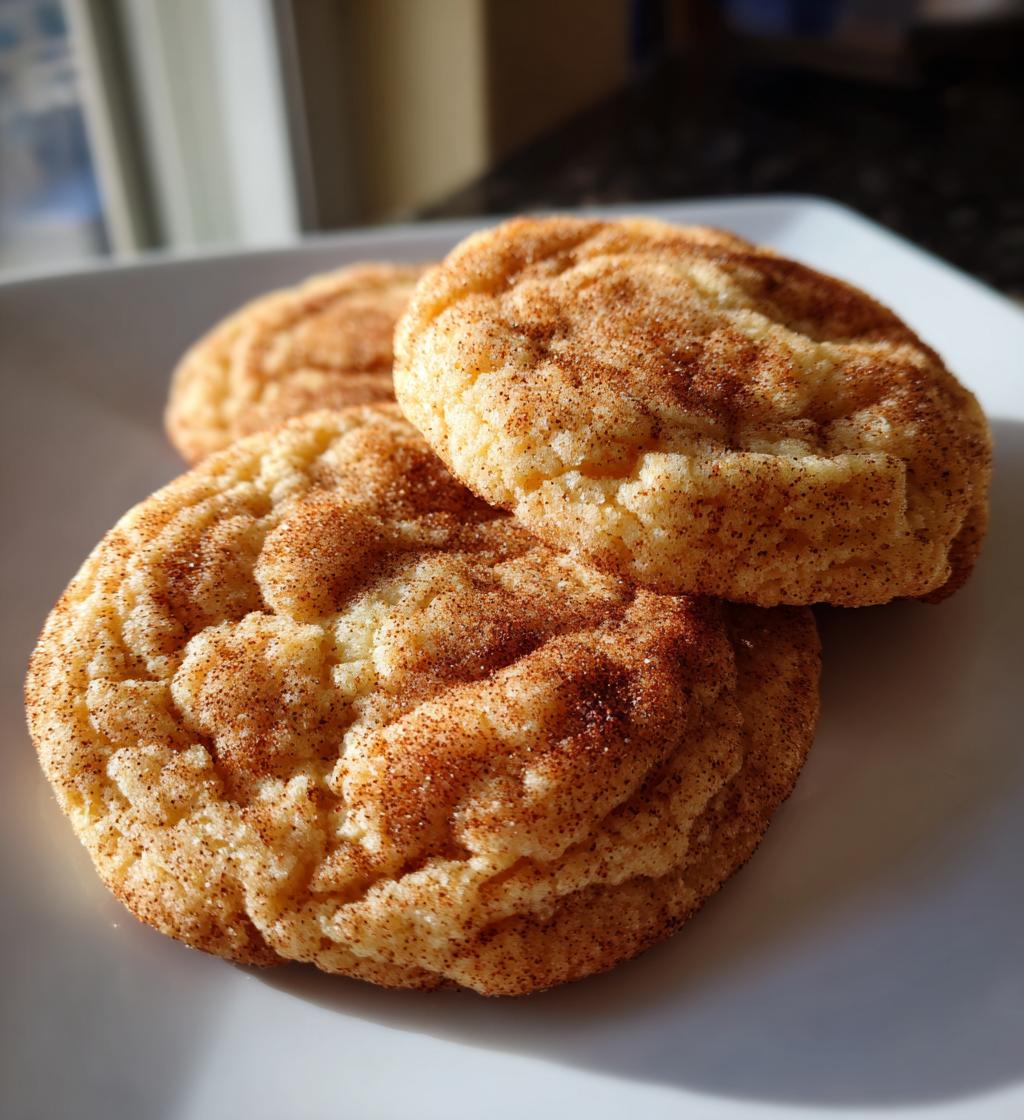 cinnamon snickerdoodle cookies