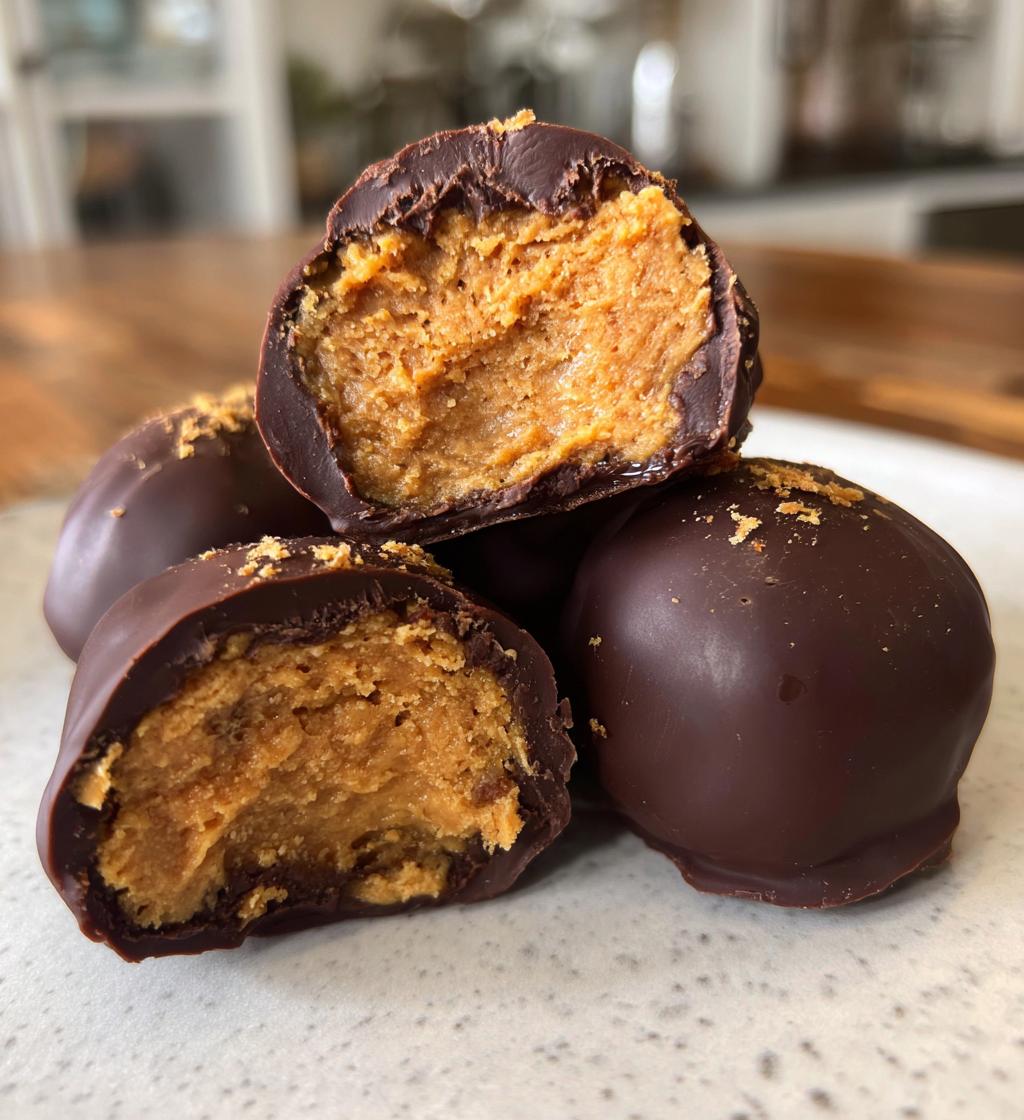 classic peanut butter buckeyes