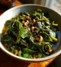 collards and black eyed peas
