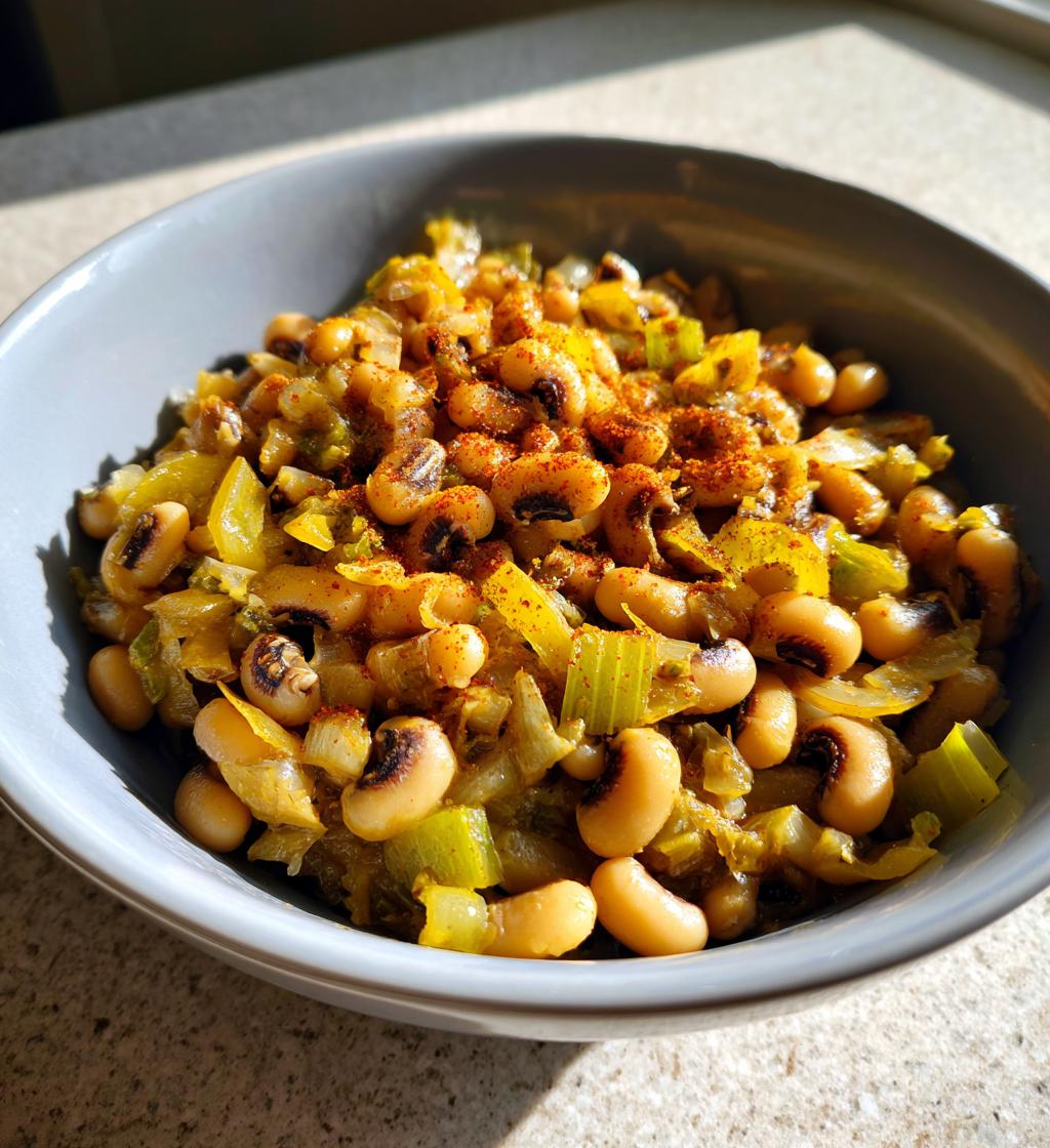 cooking canned black eyed peas