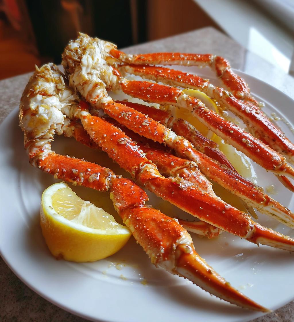 crab legs in the oven