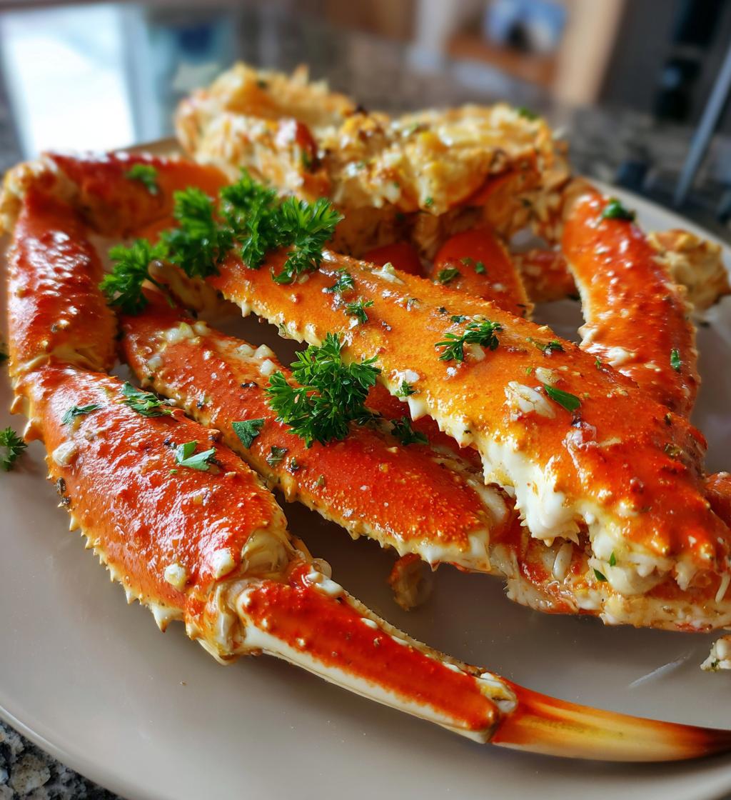 crab legs on blackstone