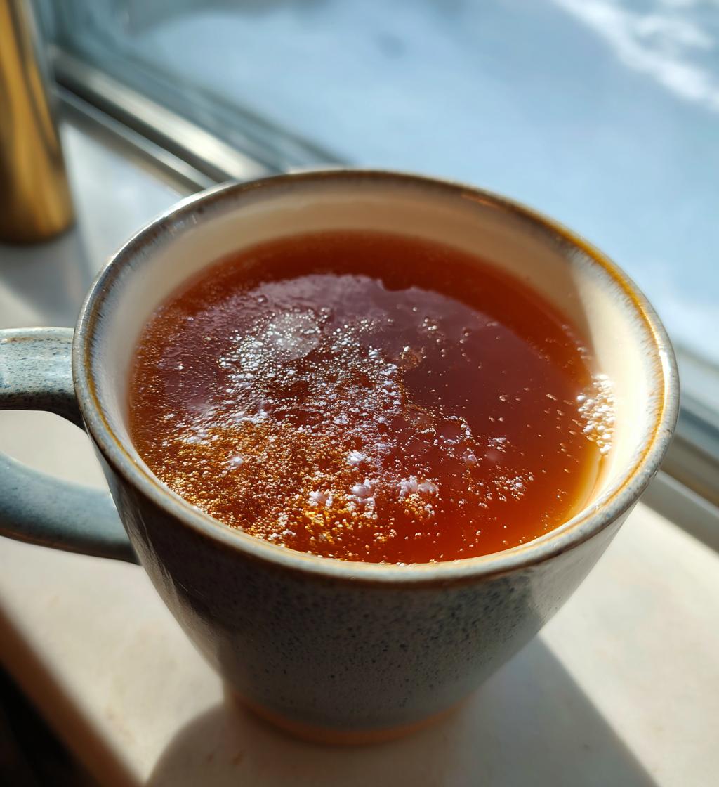 cup of tea with russian text