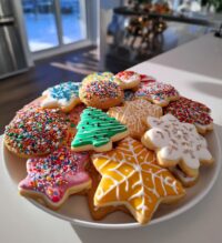 decorated christmas cookies royal icing