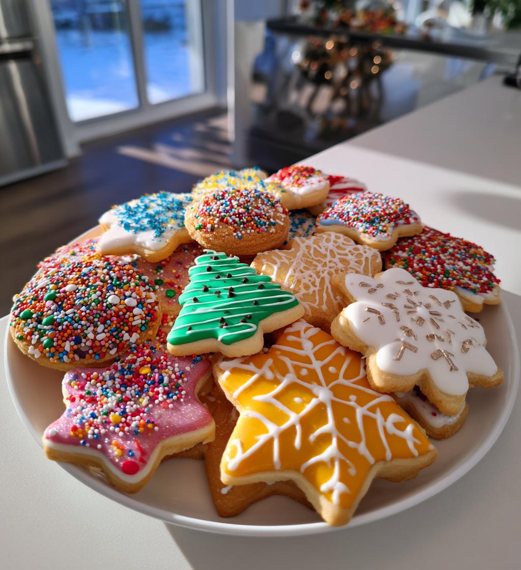 decorated christmas cookies royal icing