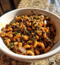 dry black eyed peas recipe