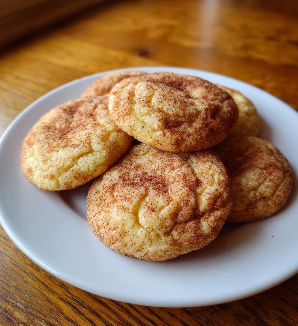 easy snickerdoodle cookies