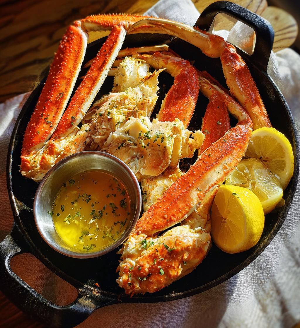 eating crab legs