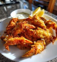 fried crab legs