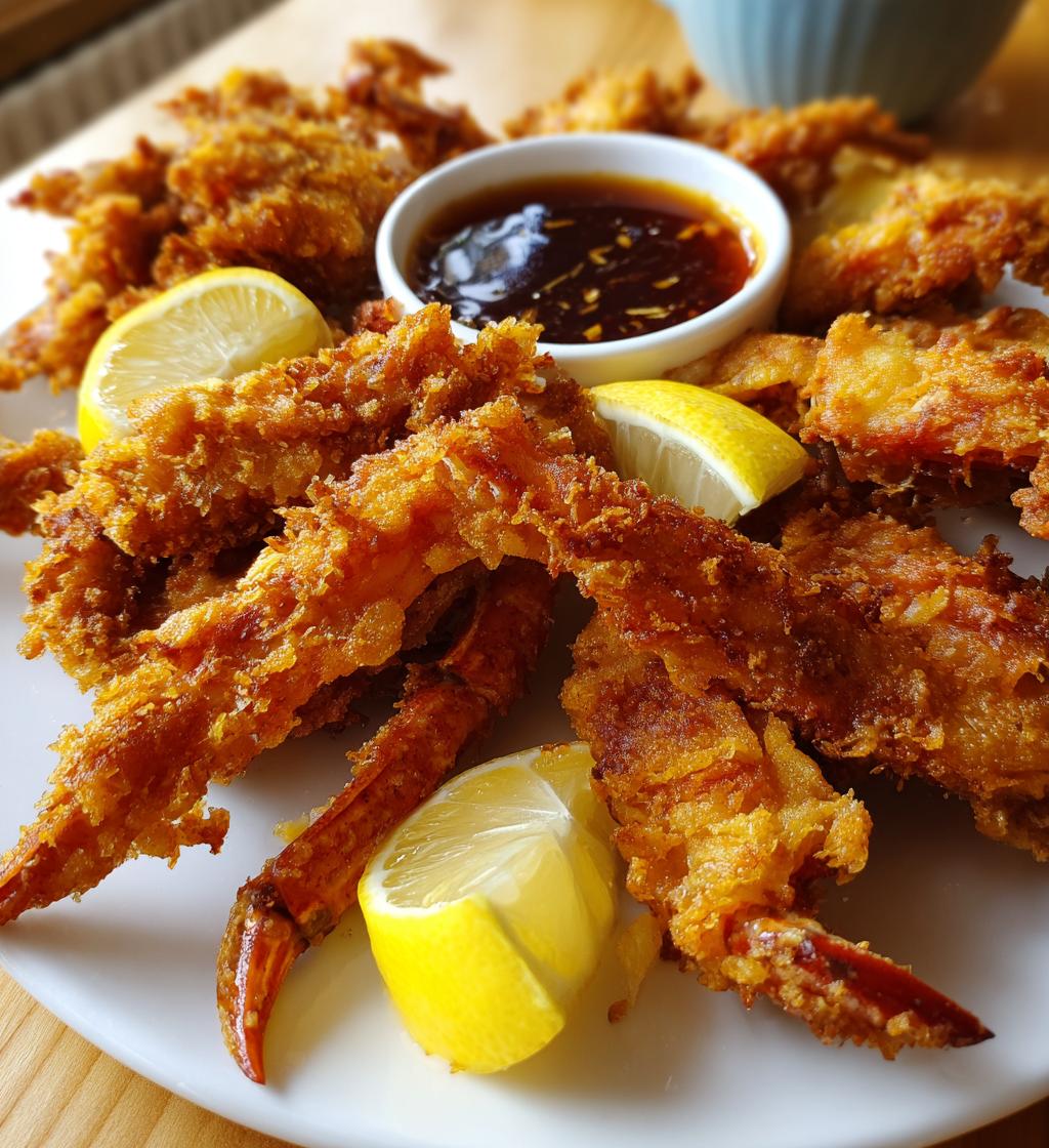 fried king crab legs recipes