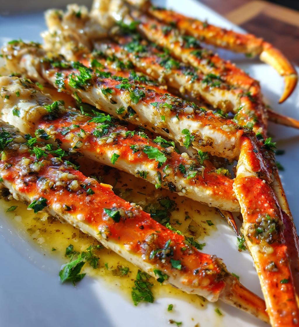 garlic crab legs recipes