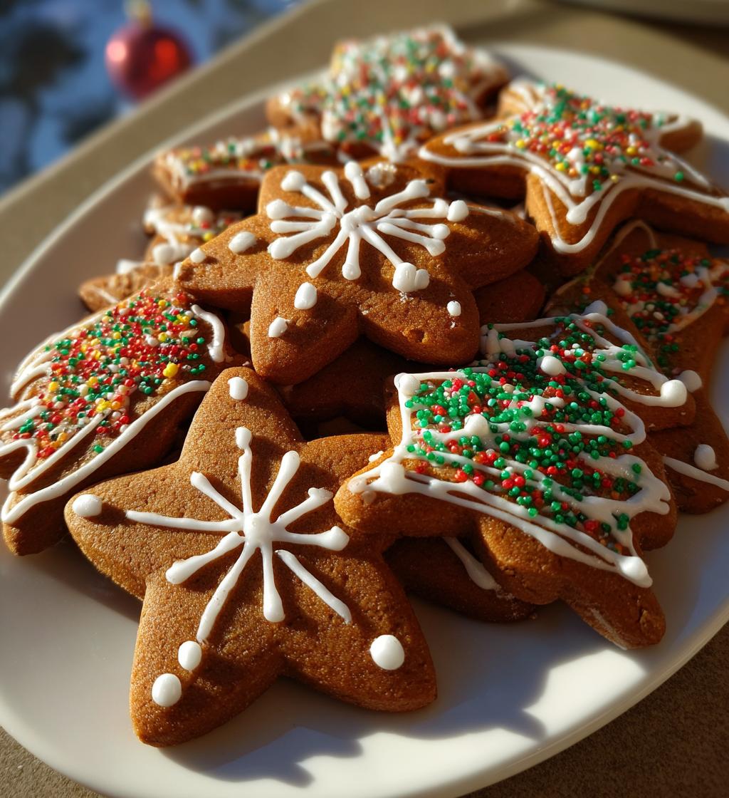 gingerbread cookies aesthetic