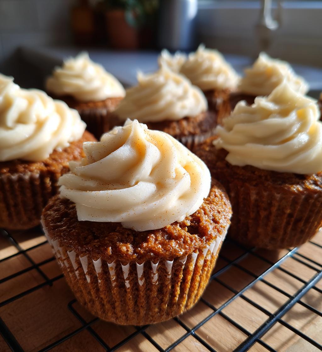 gingerbread cupcakes