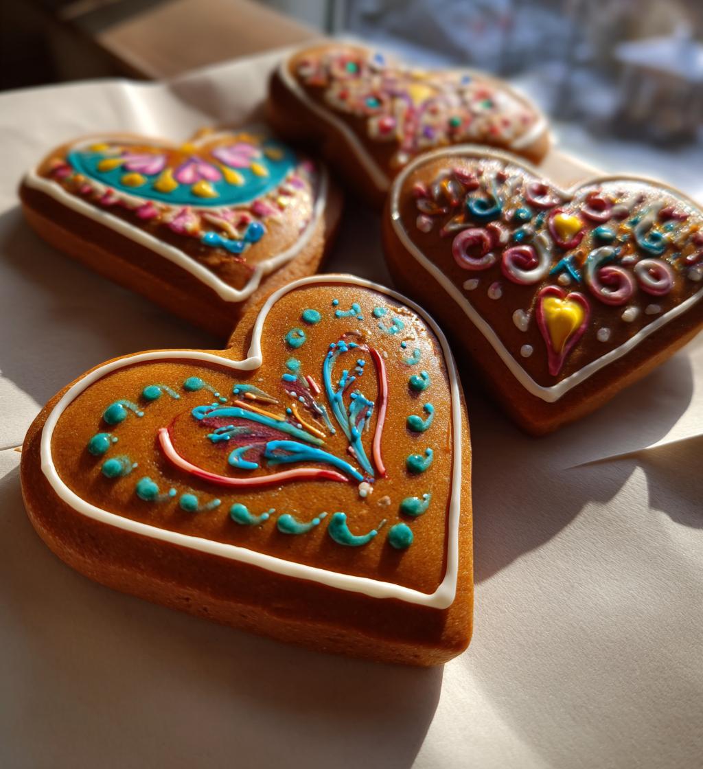 gingerbread heart