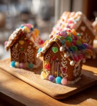 gingerbread house door decorations