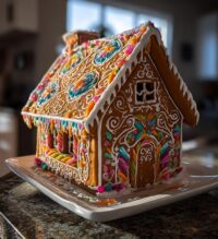 gingerbread house icing