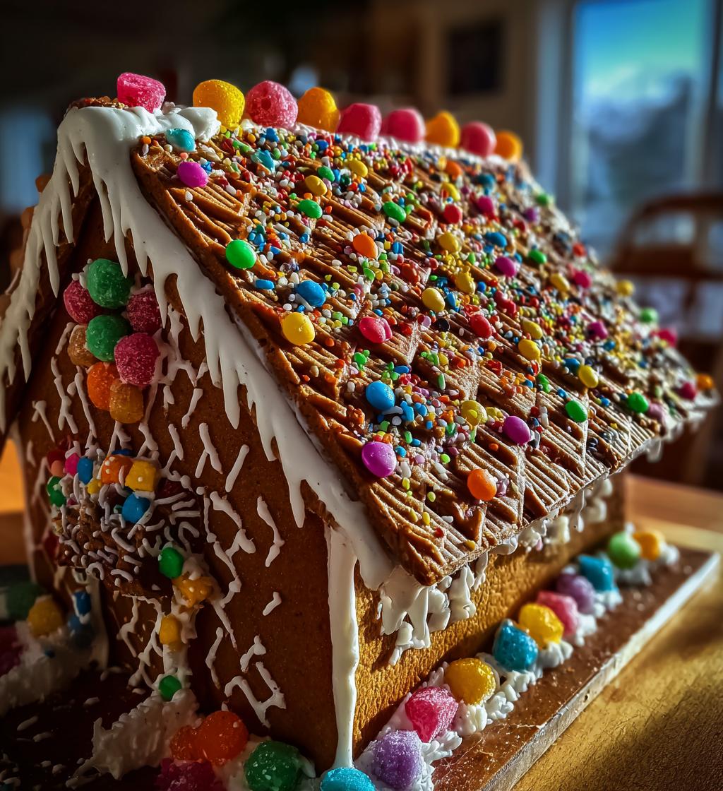 gingerbread house roof ideas