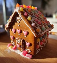 gingerbread house template