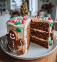 gingerbread man cake
