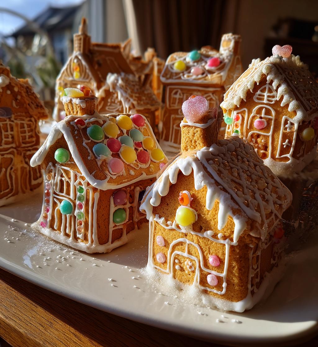 gingerbread village