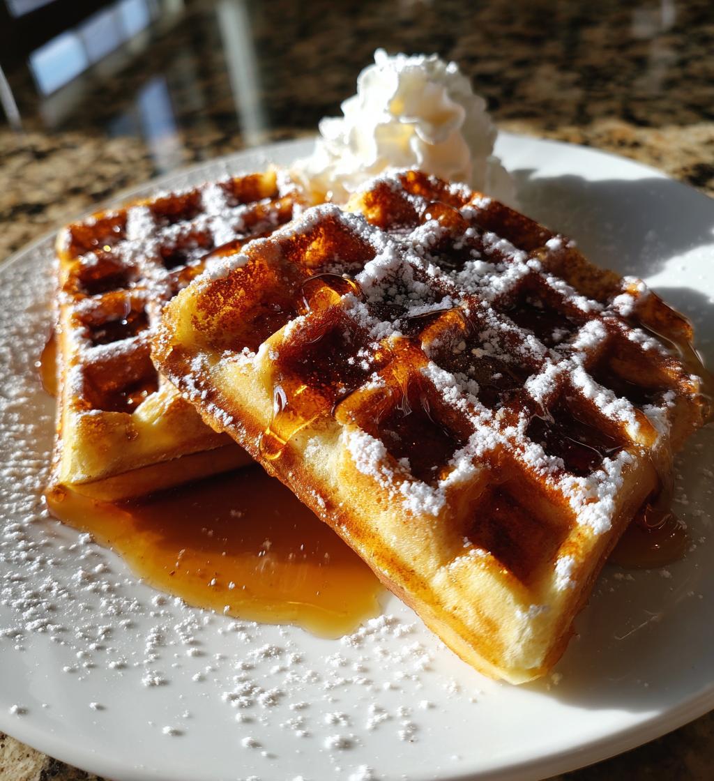 gingerbread waffles