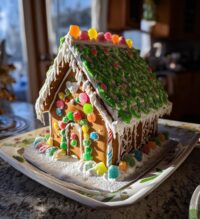 grinch gingerbread house