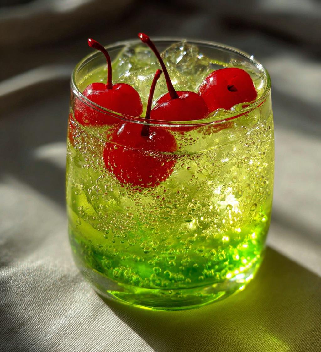 grinch punch recipe for kids no sherbert