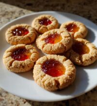 holiday thumbprint cookies