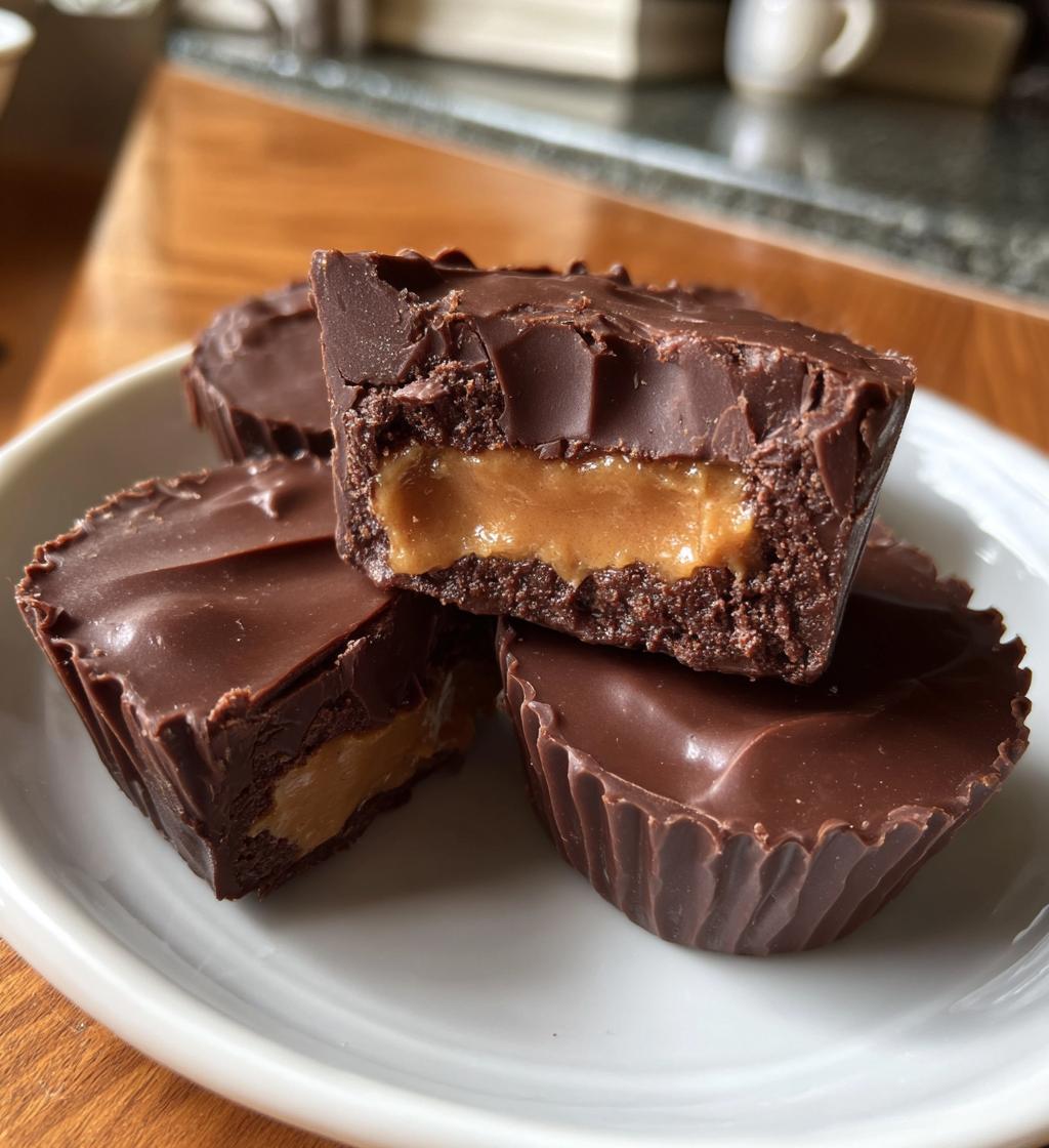 homemade peanut butter cups
