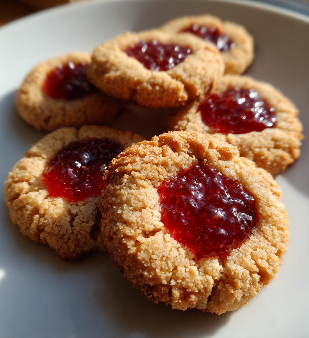 homemade thumbprint cookies