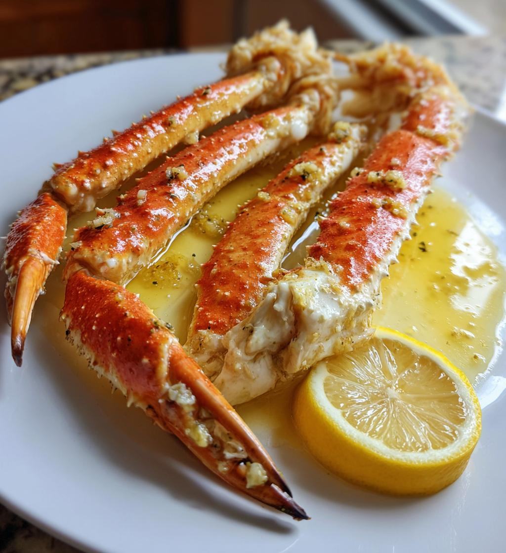 how to bake snow crab legs in oven